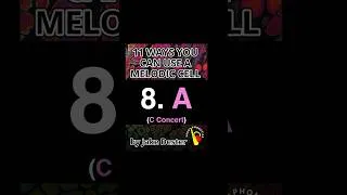 Thumbnail: pretty much hits every V7-I in A Major #jazzlessons
