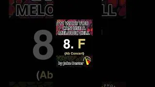 Thumbnail: Approaching 3rd's and roots, V7's ↓ the key of F (Ab concert) #saxophonelessons #jazzlessons