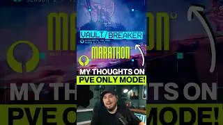 Thumbnail: I Played Marathon's New PvE Only Mode, and was Surprised! 👀🔥#marathoncreator #thevaultbreaker