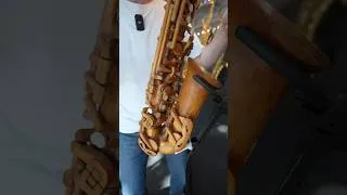 Thumbnail: 🎷The craziest saxophone ever made?! #saxophone #altosax #sax