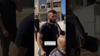 Thumbnail: Palestinians forced from homes during Israeli military operation