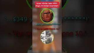 Thumbnail: Scam Victim Gets Very Angry at Scammer!