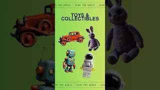Thumbnail: ✨Showcase your favorite toys and collectibles like never before! 🚀 #ScantheWorld #GaussianSplatting