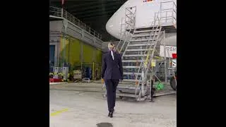 Thumbnail: Introducing Frederik Viking ✈️ — SAS's new Airbus A350-900, named in honour of King Frederik X.