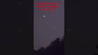 Thumbnail: Some seriously bright Objects disappearing on the horizon. #astronomy #space #awesomeastronomy