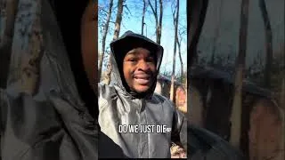 Thumbnail: Surviving Society's Judgment: My Life in the Woods #shorts