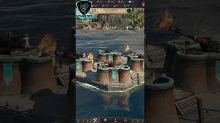 Thumbnail: Flamethrower defense locked 🔥 Ships trade. City thrives. Welcome to #anno1800