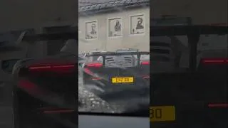 Thumbnail: Ferrari F80 in hail storm and heavy rain at cavalcade in Slovenia #ferrarif80 #cavalcade #f80 #hail