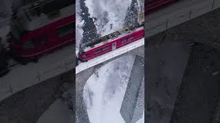 Thumbnail: Switzerland 🇨🇭❄️⛰️🚂 #nature #relaxing #satisfying #switzerland  #peacefulfilm