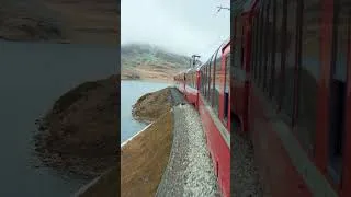 Thumbnail: Swiss Train Ride 🏔️🚂 #switzerland  #nature #satisfying #peacefulfilm