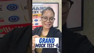 Thumbnail: 📚✨ UGC NET June 2026 – Grand Mock Test 6 ✨