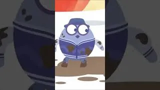 Thumbnail: Muddy Puddles! ☔💧 #shorts #youtubeshorts #animation #preschool