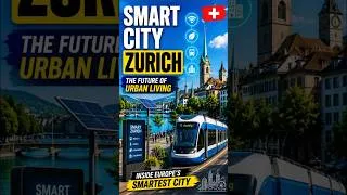 Thumbnail: Smart City Zurich 🇨🇭 #shorts #SmartCity #Zurich #Switzerland #UrbanPlanning #Sustainability
