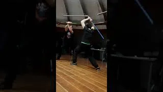 Thumbnail: Intense lightsaber choreography #Shorts