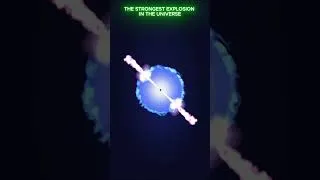 Thumbnail: The Deadliest Explosion in the Universe ⚡ #Shorts #Space