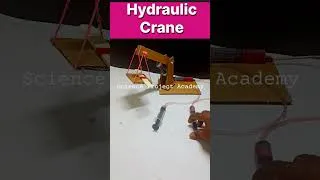 Thumbnail: hydraulic crane working model for science exhibition - syringe - physics - science project academy