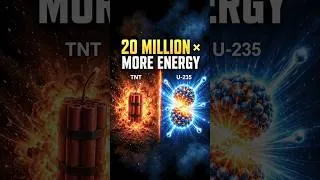 Thumbnail: Why Nuclear Energy Is Millions of Times More Powerful #Uranium235 #militarytechnology