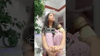 Thumbnail: University jaane mein halat kharab ho jaati hai ! Campus diary #sciencewaali #shorts #youtubeshorts