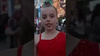 Thumbnail: Oleksandra Paskal, 10yo Gymnast Who Lost Leg in Russian Bombing Performs "Dance of Freedom" in TSQ