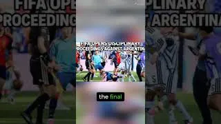 Thumbnail: Fifa opens disciplinary proceedings against Argentina #football #messi