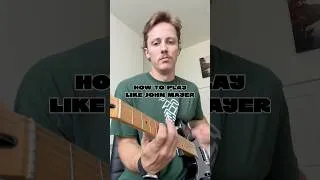 Thumbnail: How to play like John Mayer #bluesguitar #guitar #johnmayer #fretboardmastery