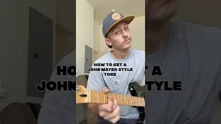 Thumbnail: How to get a John Mayer style guitar tone! Subscribe for more content like this. #guitartutorial