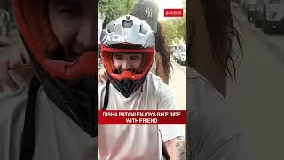 Thumbnail: Disha Patani Steps Out For A Bike Ride With Friend | Screen | #shorts