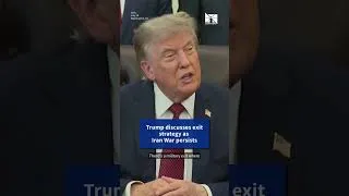 Thumbnail: Trump discusses exit strategy as Iran War persists