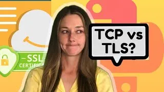 Thumbnail: TCP vs TLS: What's the difference? #SSL #AWS #NAT #Gateway #Protocol #http #https #switching #secure