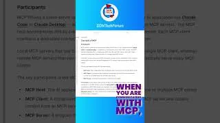Thumbnail: MCP in 60 Seconds: Why It Changes Everything #mcp #llm #ai