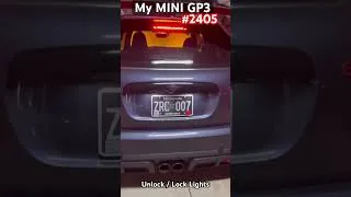 Thumbnail: My #mini #gp3 unlock lights w/custom 3rd brake light decal