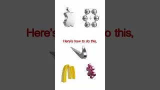 Thumbnail: How to create a 3D rotating logo effect using 1 app on your phone