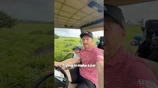 Thumbnail: Fathers Day Golf Challenge (alternate shot) Day 5 trying to make a par with my 5 year old son Rupert