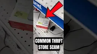 Thumbnail: Do Not Fall For This Common Thrift Store Scam #reseller #thrift #goodwill #ebay