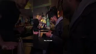 Thumbnail: Clueless guy speaks in perfect English, shocks patrons #fyp #comedy #sketchcomedy
