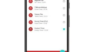 Thumbnail: Delete timers in Seconds Interval Timer | Android