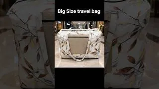 Thumbnail: travel bag Shorts #handmadebag #travelbag #jumbobag #trendingshorts