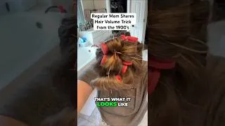Thumbnail: Ancient Trick to Refresh 2nd-Day Hair in Minutes (from the 1900's)