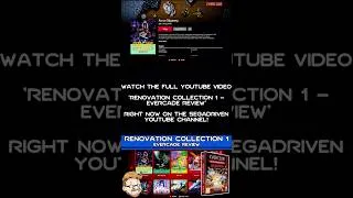Thumbnail: Trailer for Renovation Collection Video #segadriven #evercade #gaming #megadrive #segagenesis