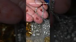 Thumbnail: Beginners embroidery materials 🤩 #beginnersembroidery #beadembroidery #handembroidery #shorts