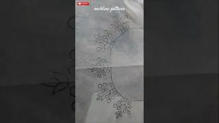 Thumbnail: Neckline pattern 🎀 🤩 upcoming video #shorts #embroidery #ytshorts #embroiderydesign