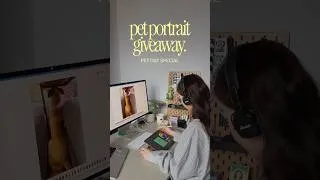 Thumbnail: Drawing your pets 🐾 #illustration #wipartwork