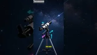 Thumbnail: Mounts Matter: Alt-Azimuth vs. Equatorial .Which Telescope Mount Is Right for You? #short #teleacope