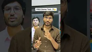 Thumbnail: FREE Demo Tests…?!📝 #jee #motivation