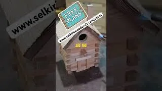 Thumbnail: Build this with ONE fence picket. FREE PLANS!