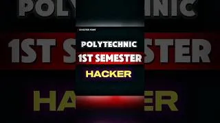 Thumbnail: POLYTECHNIC 1ST SEMESTER ALL BRANCH II HACKER ENTRY🔥II अब होगा दमदार शुरुवात ⚡