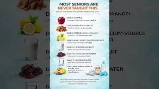 Thumbnail: Most Seniors Are Never Taught These Simple Daily Habits  #seniorhealth #health
