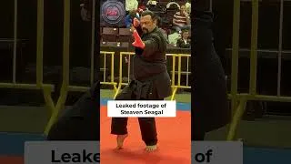 Thumbnail: Steven Seagal Competition Footage #shorts #martialarts #karate