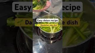 Thumbnail: Cheap and easy detox dish made with the humble dandelion #cooking