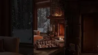 Thumbnail: Peaceful Winter Night in a Cozy Room  Fireplace Crackles and Piano Music for Relaxation
